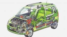 Opel Agila 2000 - projektowanie auta