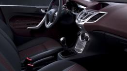 Ford Fiesta Hatchback 3D - widok ogólny wnętrza z przodu