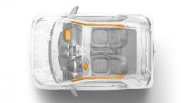 Smart fortwo III (2015) - schemat konstrukcyjny auta
