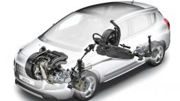 Peugeot 3008 - schemat konstrukcyjny auta