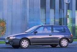Nissan Sunny B13 Hatchback 1.6 16V 110KM 81kW 1990-1992
