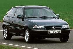 Opel Astra F Hatchback 1.4 i 16V 90KM 66kW 1996-1999 - Oceń swoje auto
