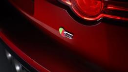 Jaguar F-Type S Manual Roadster Caldera Red (2015) - emblemat