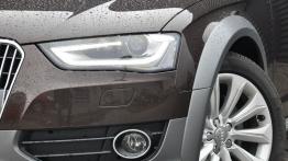 Audi A4 B8 Allroad quattro Facelifting 2.0 TFSI 211KM - galeria redakcyjna - lewy przedni reflektor 