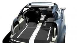 Saab 9x Concept - tył - bagażnik otwarty