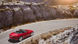 Jaguar F-Type S Manual Roadster Caldera Red (2015) - widok z góry