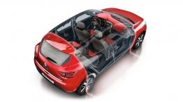 Renault Clio IV - schemat konstrukcyjny auta