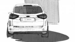Ford C-Max II Facelifting (2015) - szkic auta