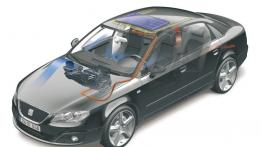 Seat Exeo Sedan - schemat konstrukcyjny auta