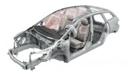 Mazda CX-7 2009 - schemat konstrukcyjny auta