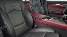 Cadillac CTS III (2014) - wersja europejska - fotel pasażera, widok z przodu