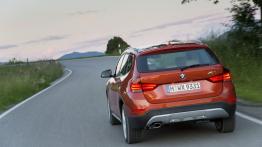 BMW X1 Facelifting - prezentacja w Monachium - widok z tyłu