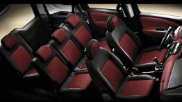 Fiat Doblo 2010 - widok ogólny wnętrza z przodu