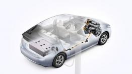 Toyota Prius Plug-in Hybrid - schemat konstrukcyjny auta