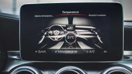 Mercedes-Benz Klasa C 300h - galeria redakcyjna - ekran systemu multimedialnego