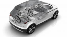 Audi A2 Concept - schemat konstrukcyjny auta
