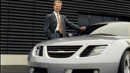 Saab 9x Concept - przód - reflektory wyłączone