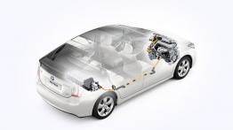 Toyota Prius Facelifting - schemat konstrukcyjny auta