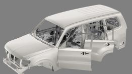 Mitsubishi Montero - szkice - schematy - inne ujęcie