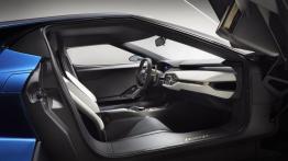 Ford GT II (2017) - widok ogólny wnętrza z przodu