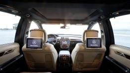 Mercedes klasy R 2011 - widok ogólny wnętrza