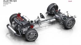 Audi RS Q3 (2014) - schemat konstrukcyjny auta