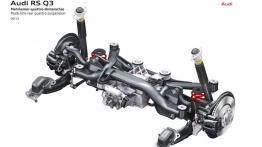 Audi RS Q3 (2014) - zawieszenie tylne