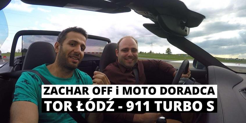 Zachar i Motodoradca testują 911 Turbo S - Zachar OFF
