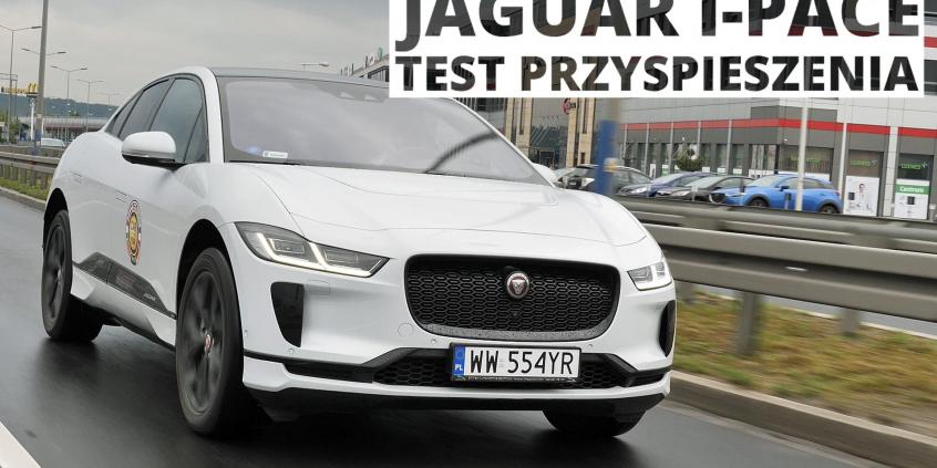 Jaguar I-Pace 400 KM - przyspieszenie 0-100 km/h