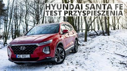 Hyundai Santa Fe 2.0 CRDi 185 KM (AT) - przyspieszenie 0-100 km/h
