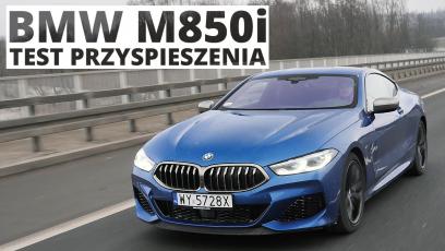 BMW M850i 4.4 530 KM (AT) - przyspieszenie 0-100 km/h