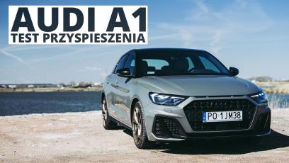 Audi A1 1.0 30 TFSI 116 KM (AT) - przyspieszenie 0-100 km/h