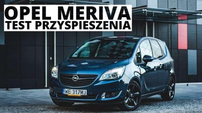Opel Meriva 1.4 LPG Turbo 120 KM (MT) - przyspieszenie 0-100 km/h