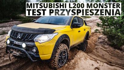 Mitsubishi L200 Monster 2.4 Diesel 181 KM (AT) - przyspieszenie 0-100 km/h