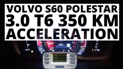 Volvo S60 Polestar 3.0 T6 350 KM (AT) - przyspieszenie 0-100 km/h 