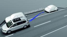 Volkswagen Sharan II (2010) - schemat działania asystenta parkowania