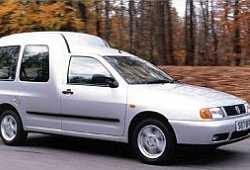 Volkswagen Caddy II 1.9 TDI 85KM 63kW 1995-2003