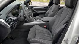 BMW X5 III (2014) M50d - widok ogólny wnętrza z przodu