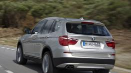 BMW X3 2010 - widok z tyłu