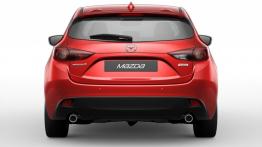 Mazda 3 III hatchback (2014) - tył - reflektory wyłączone