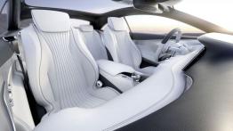 Mercedes klasy S Coupe Concept (2013) - widok ogólny wnętrza z przodu