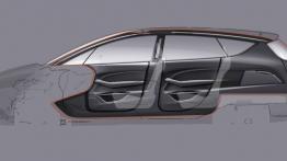 Ford S-Max Concept (2013) - szkic wnętrza