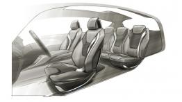 Ford S-Max Concept (2013) - szkic wnętrza