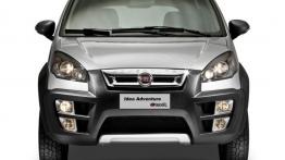 Fiat Idea Adventure 1.8 16V Facelifting (2014) - przód - reflektory włączone