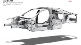Audi A8 4.2 TDI clean diesel quattro Facelifting (2014) - schemat konstrukcyjny auta