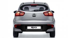 Kia Rio III Hatchback 5d Facelifting (2015) - tył - reflektory włączone