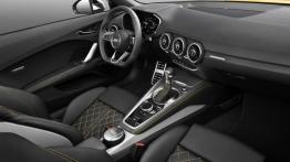 Audi TTS III Roadster (2015) - widok ogólny wnętrza z przodu