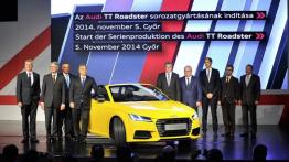 Audi TTS III Roadster (2015) - taśma produkcyjna