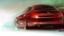 BMW serii 1 F21 Facelifting (2015) - szkic auta