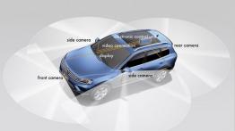 Volkswagen Touareg II Facelifting (2015) - schemat systemu kamer